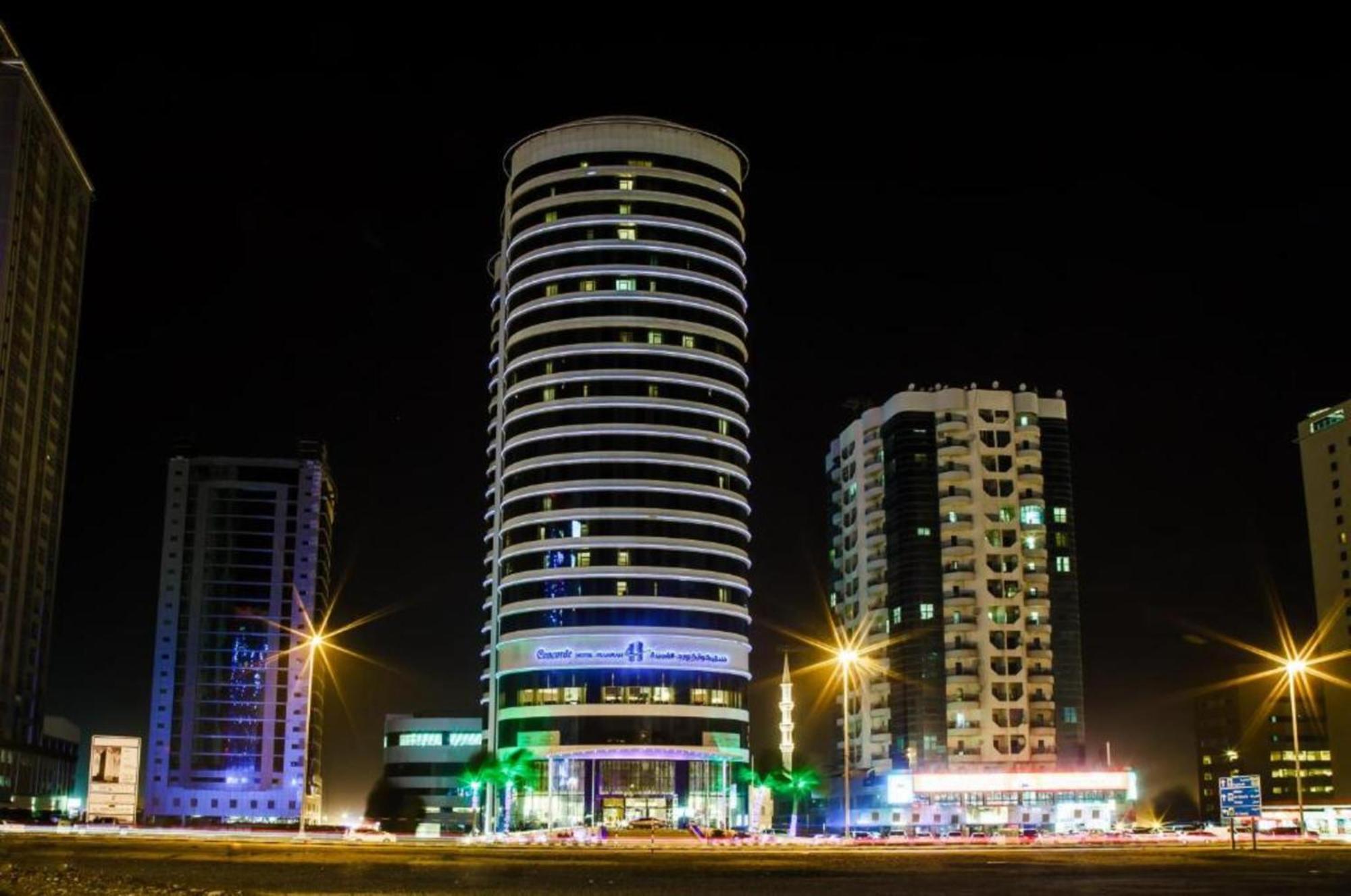 Concorde Hotel Near Exhibition Center By Palette Resorts Fujairah Bagian luar foto